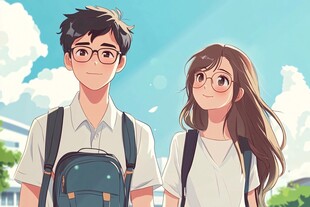 汗汗漫画热血冒险主角头像